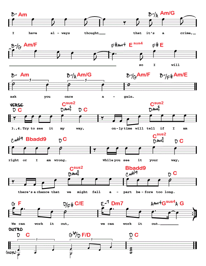 Sheet Music